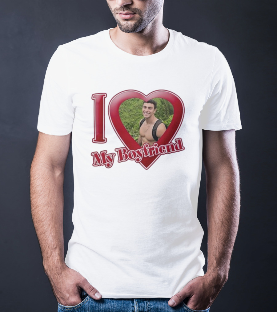 Luigi Mangione I Heart My Boyfriend T-Shirt