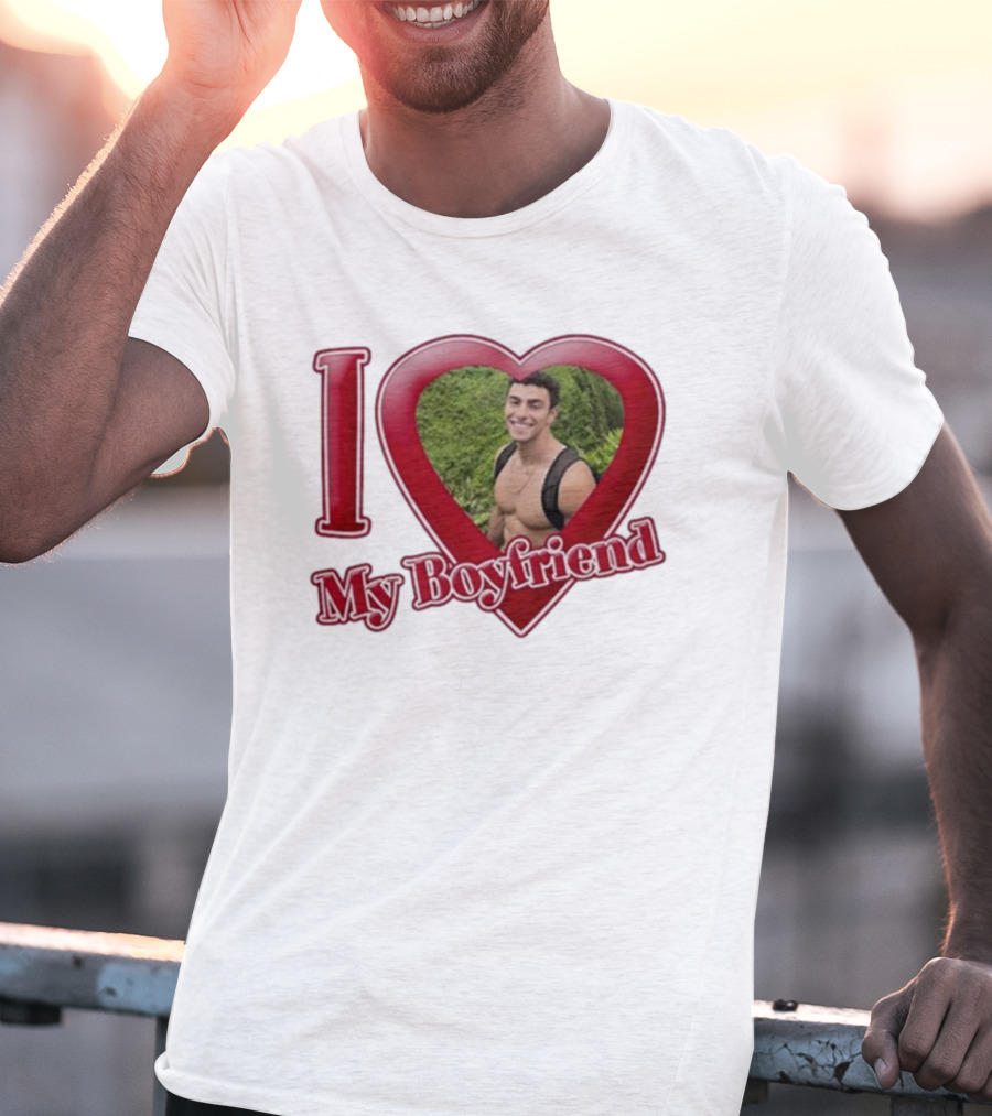 Luigi Mangione I Heart My Boyfriend T-Shirt