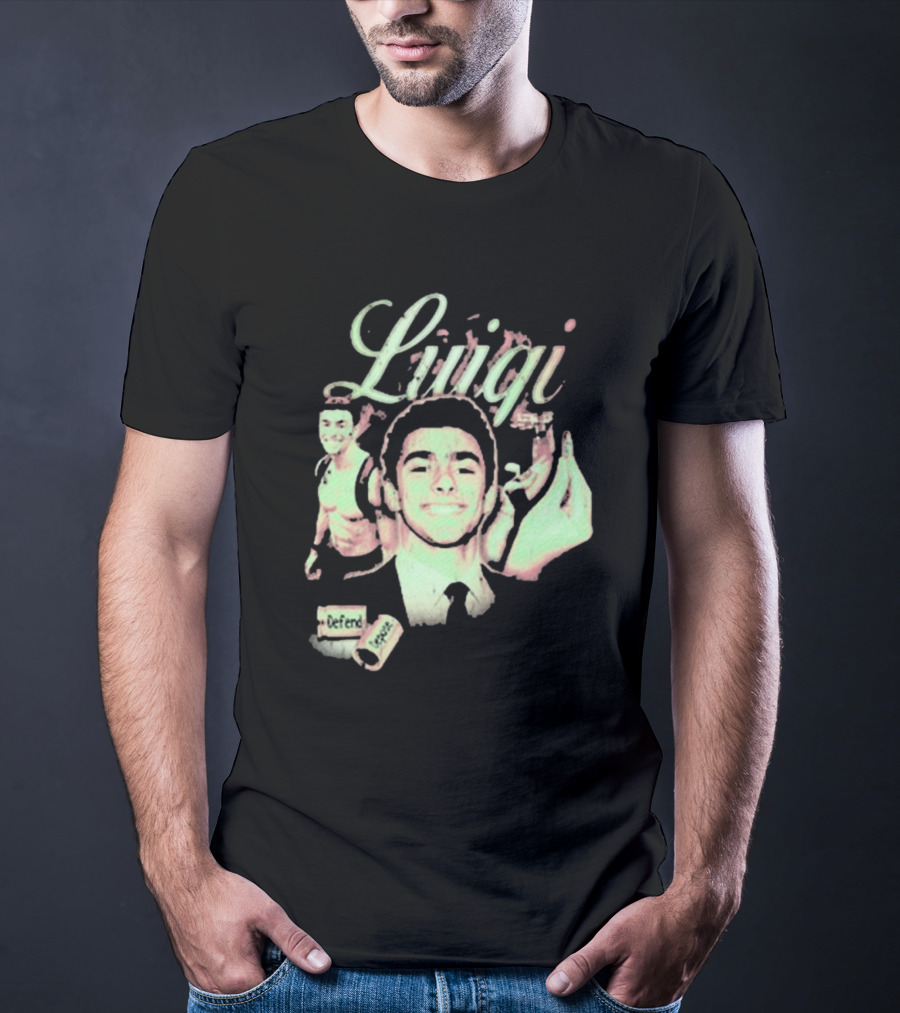 Luigi Defend Depose That Go Hard By Tyler McFadden T-Shirt