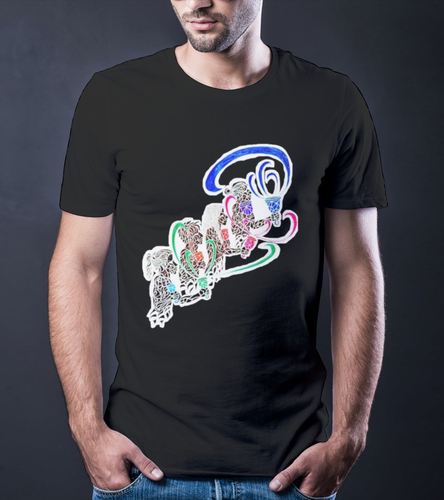 A Joyful Noise Bell Ringers Whimsical Line T-Shirt