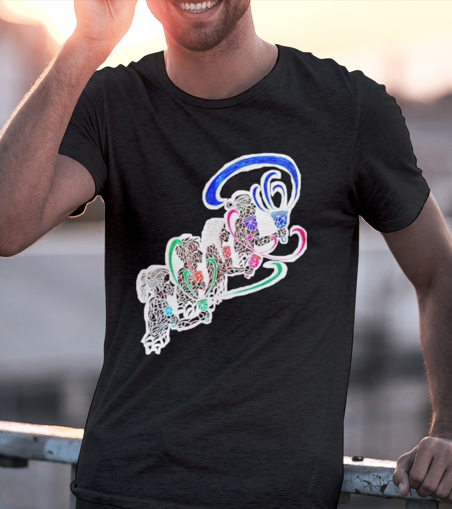 A Joyful Noise Bell Ringers Whimsical Line T-Shirt