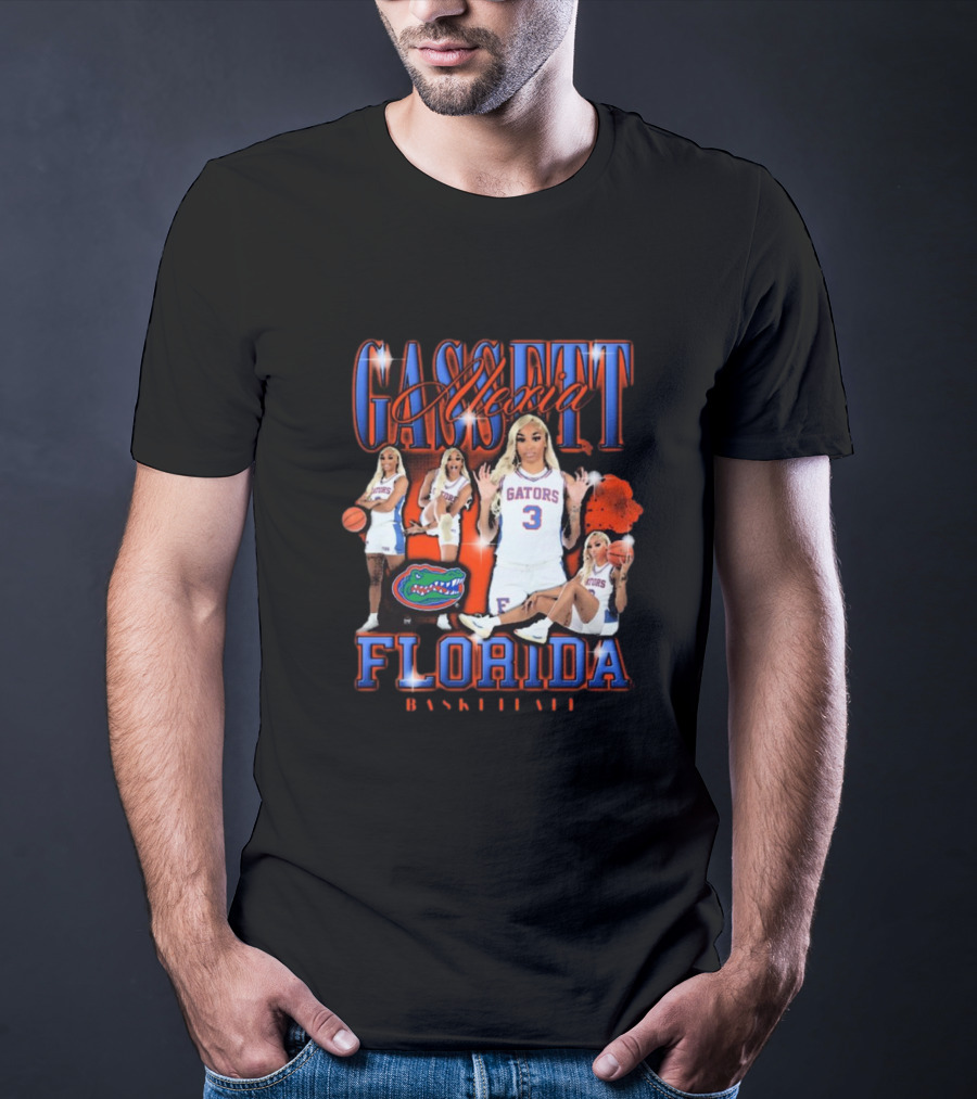 Alexia Gassett Florida Gators Basketball 90s T-Shirt