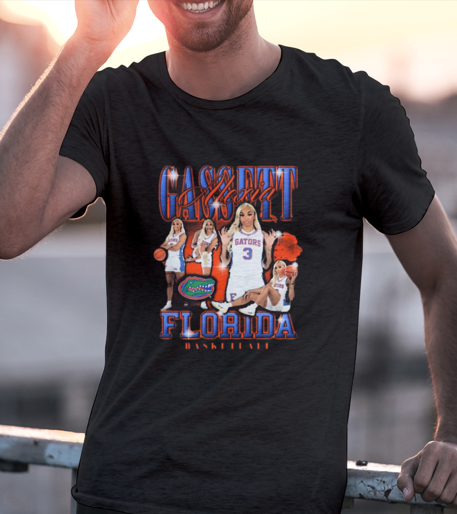Alexia Gassett Florida Gators Basketball 90s T-Shirt