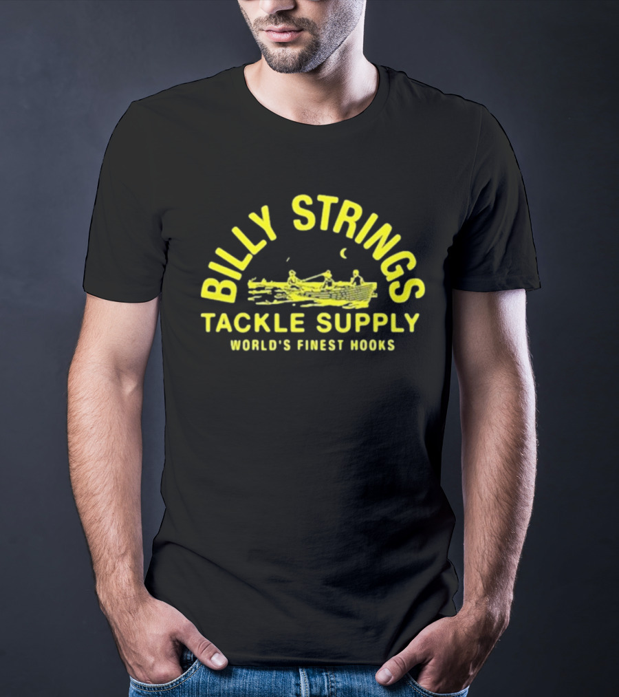 Billy Strings Tackle Supply World's Finest Hooks Summer T-Shirt