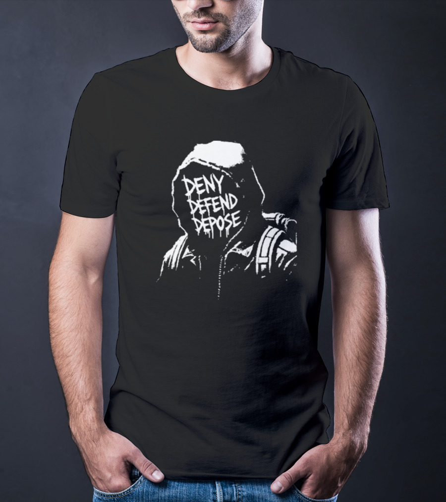 Radiant Stylee Luigi Mangione Deny Defend Depose T-Shirt