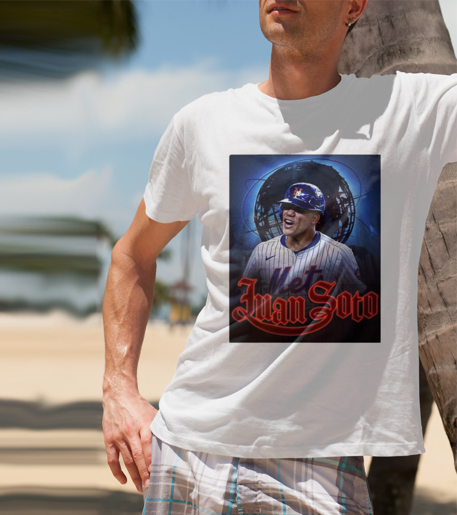 Met Juan Soto New York Mets Baseball MLB The King Of Queens T-Shirt
