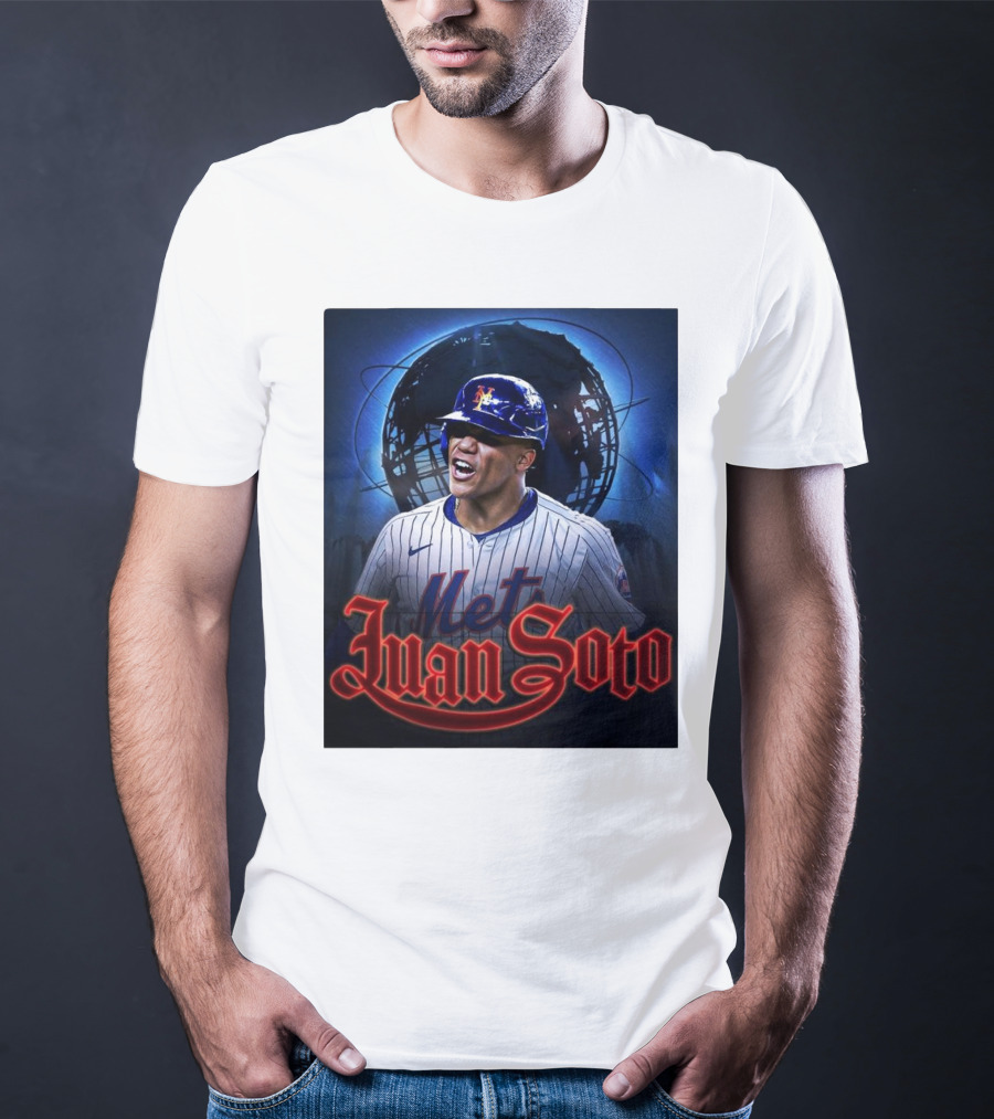 Met Juan Soto New York Mets Baseball MLB The King Of Queens T-Shirt