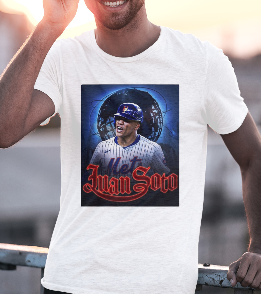 Met Juan Soto New York Mets Baseball MLB The King Of Queens T-Shirt
