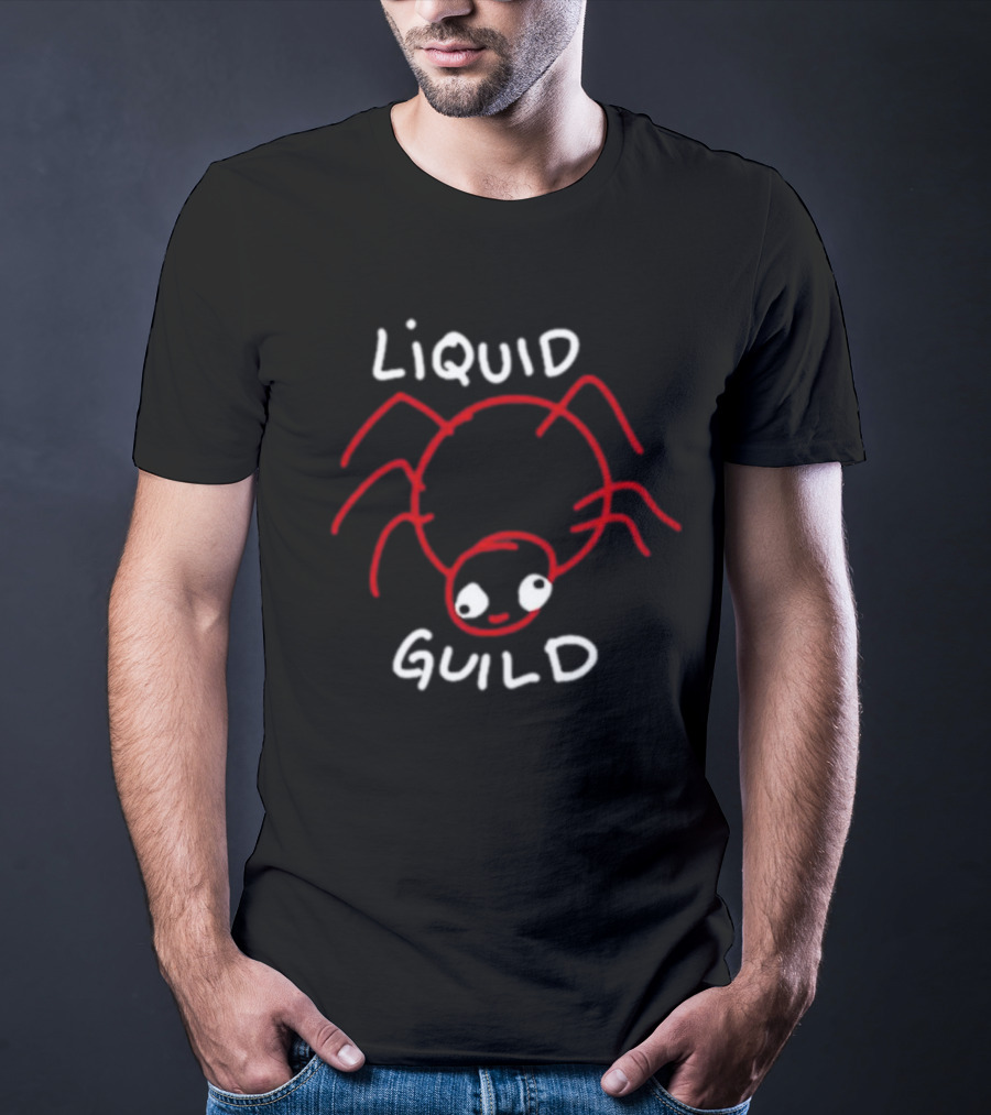 Teamliquid Liquid Guild Red Spider Character T-Shirt