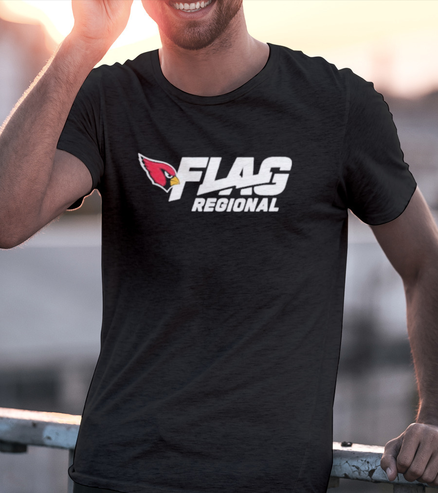 Arizona Cardinals 2025 NFL Flag Regional T-Shirt