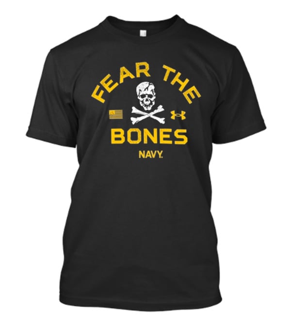 Fear The Bones Navy Under Armour T-Shirt