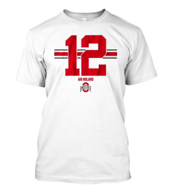 Ohio State Football Air Noland 12 Ohio State T-Shirt