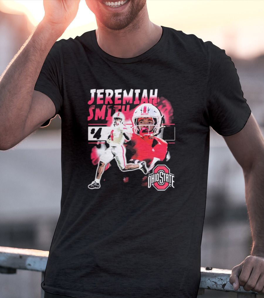 Jeremiah Smith #4 Ohio State Buckeyes Football Freshman Achievement T-Shirt