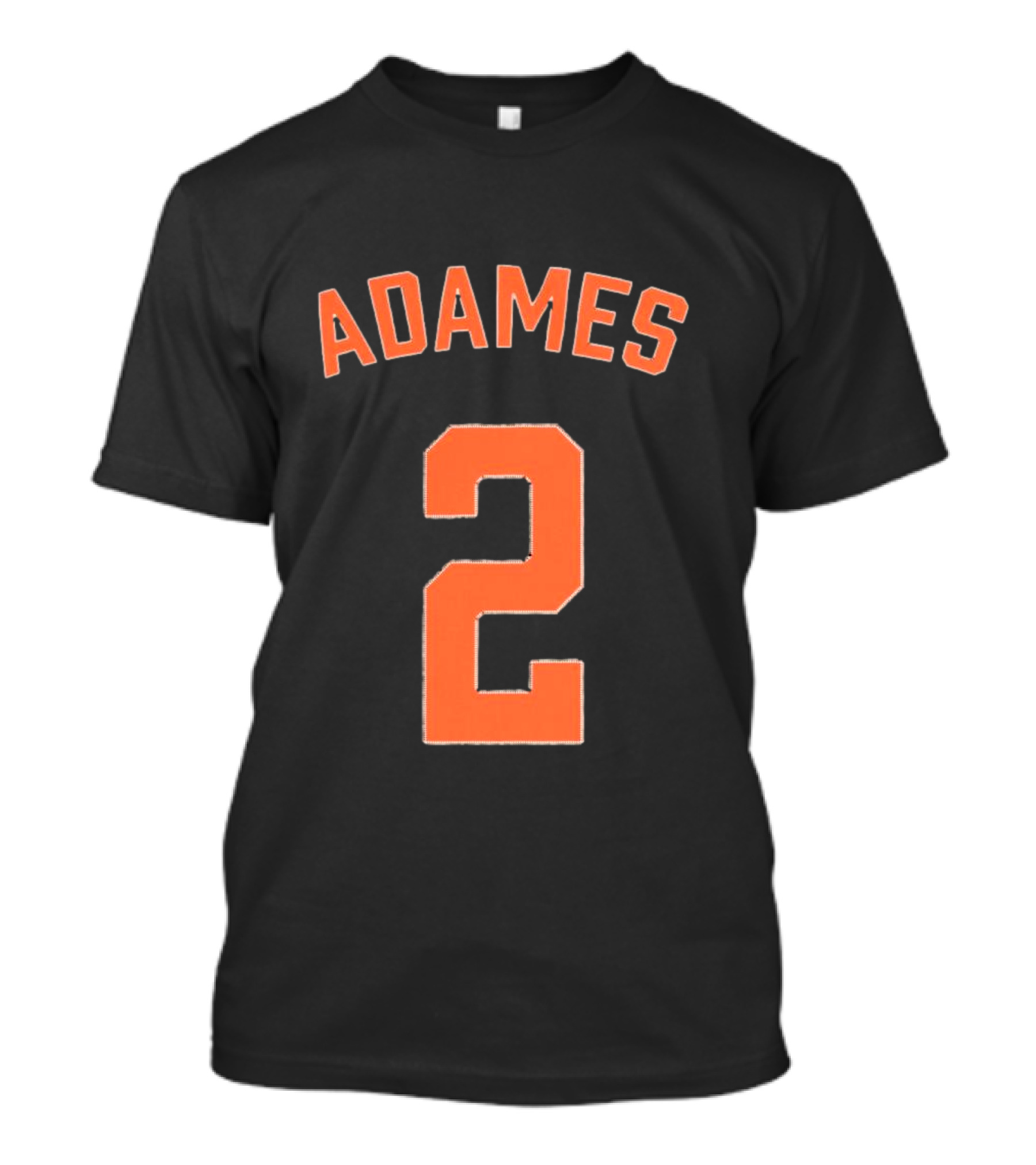 Adames Number 2 San Francisco Giants MLB Baseball 2025 T-Shirt