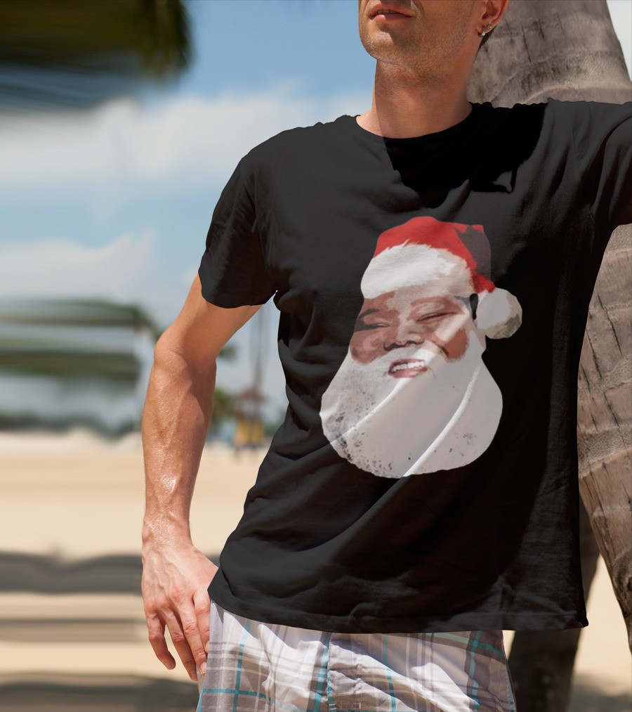 Dave Santa Claus Blunts Christmas Festive Beard T-Shirt