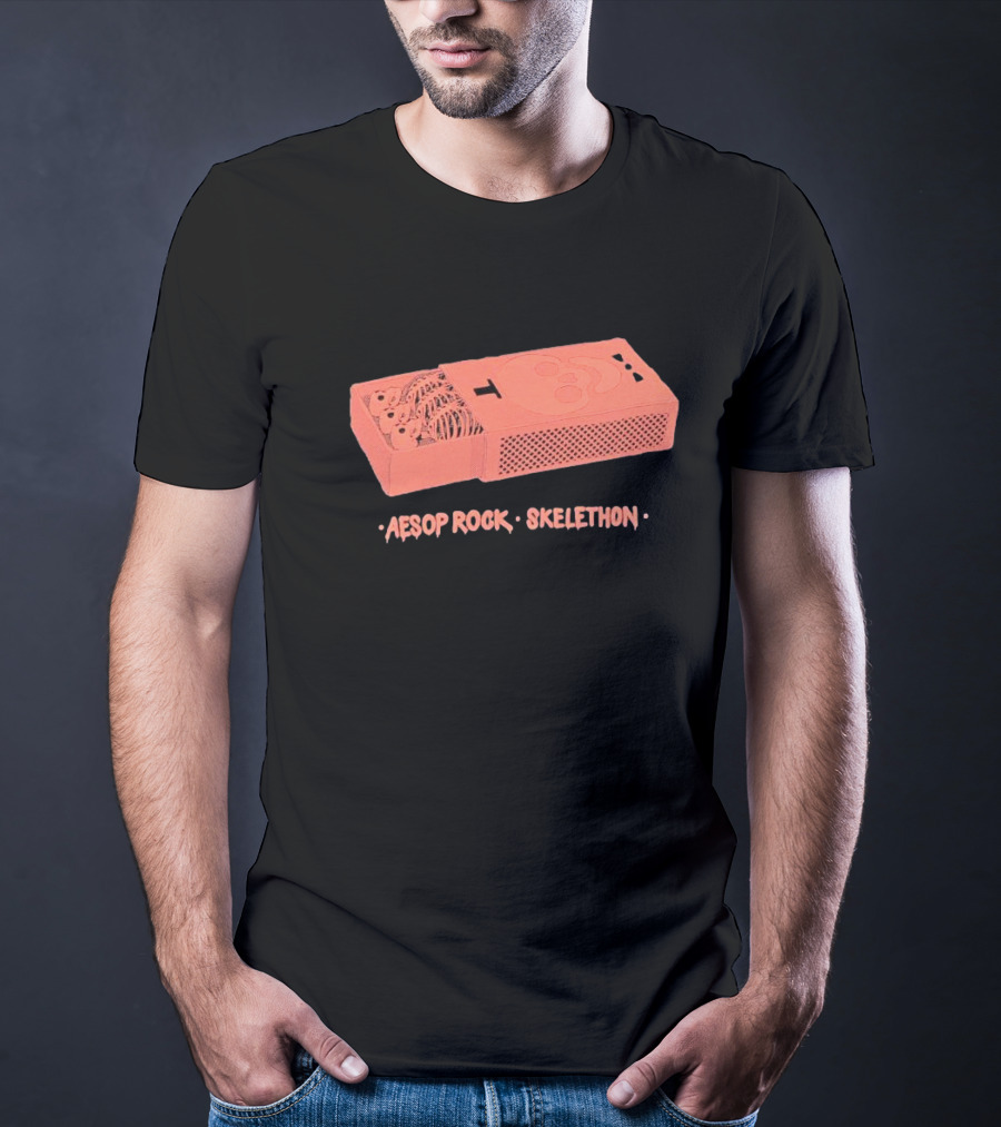 Aesop Rock Skelethon Matchbox T-Shirt