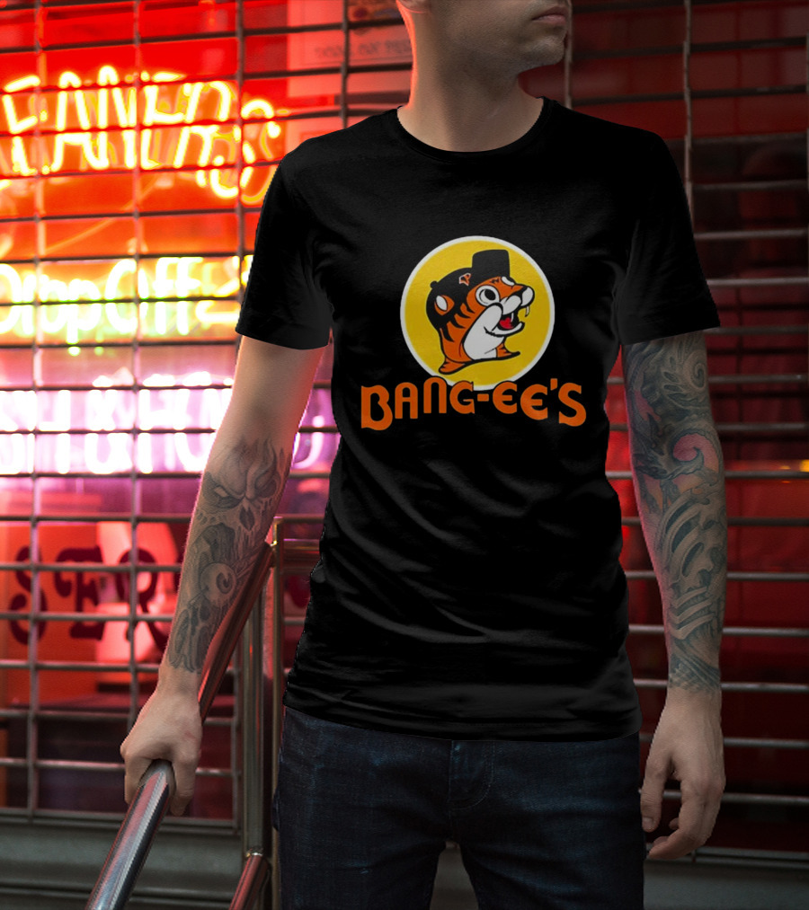 Cincinnati Bengals Bang-Ee’s Tiger T-Shirt