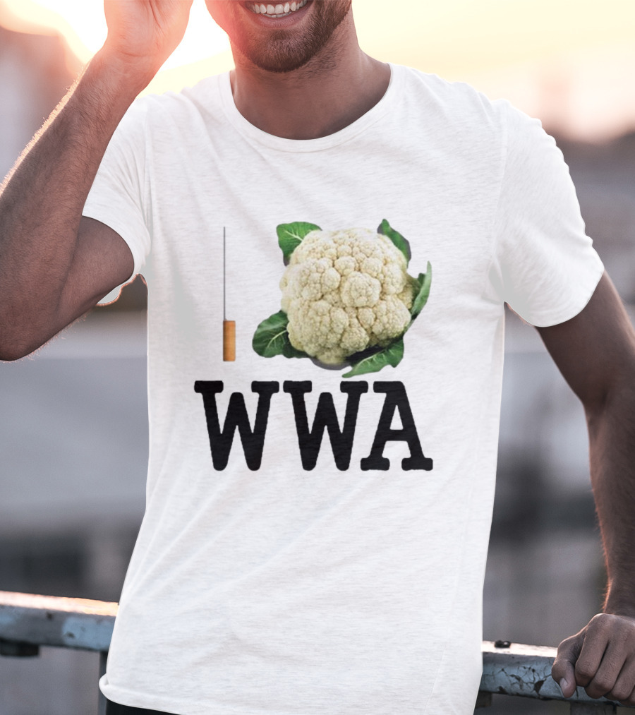Taco Hemingway Trójkąt Warszawski Biały Cauliflower WWA T-Shirt