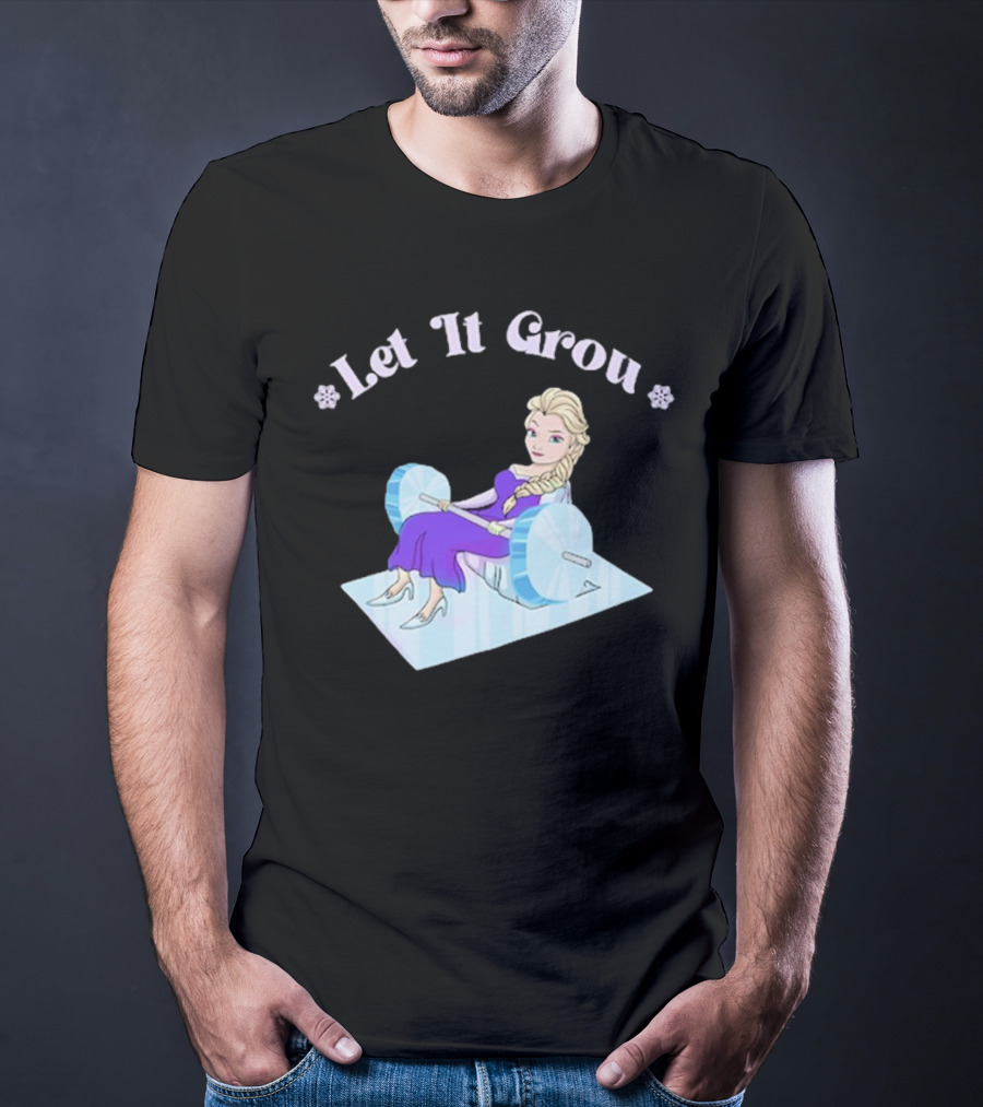Elsa Let It Grow Frozen Exercise T-Shirt