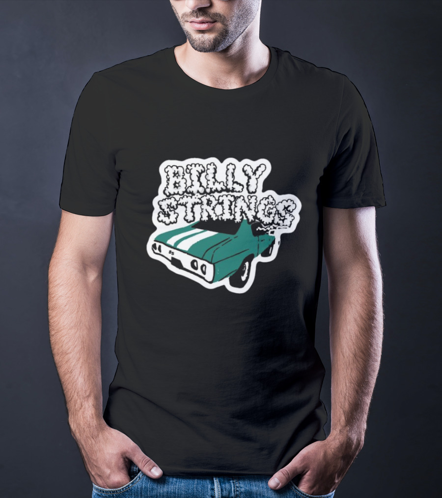 Billy Strings Imogene Willie Highway Prayers Green Car T-Shirt