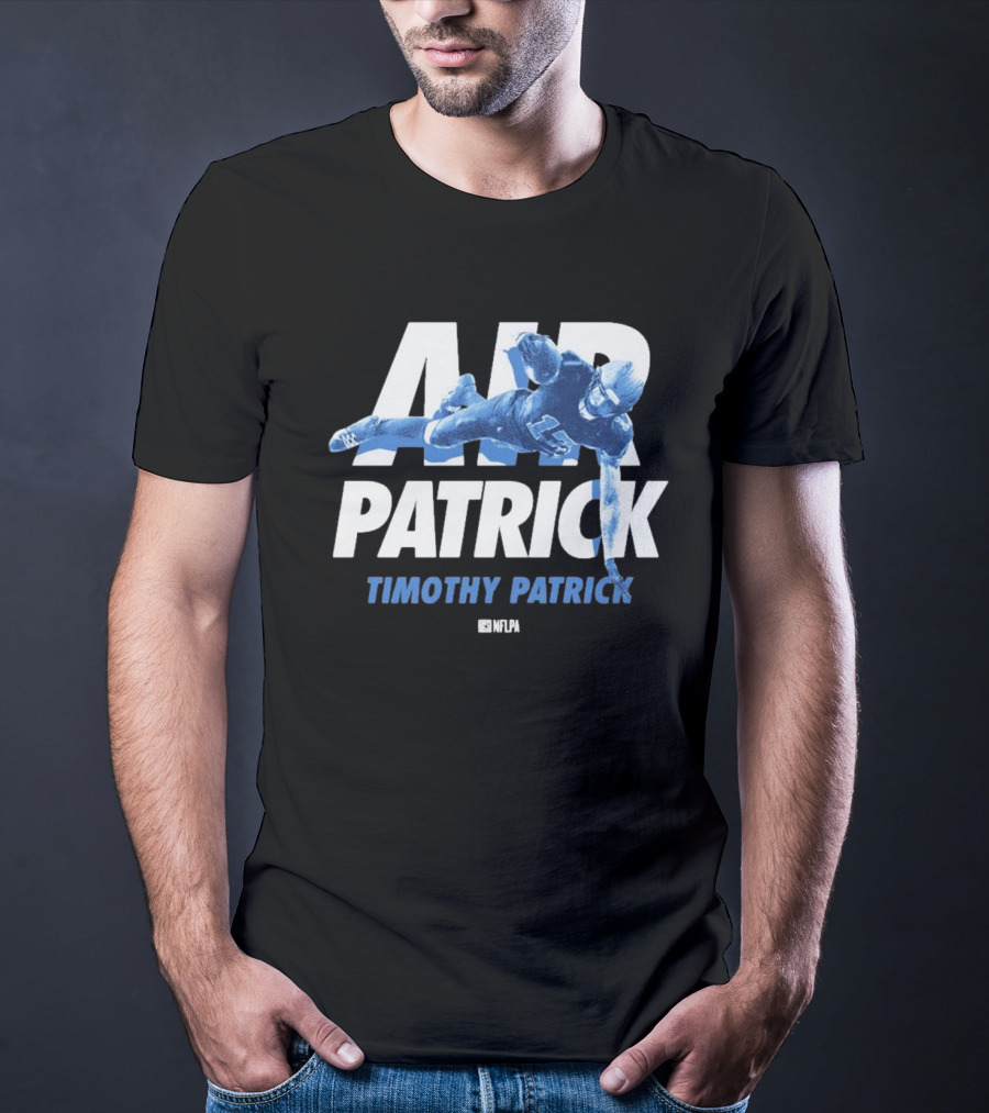 Timothy Patrick Air Patrick NFLPA Football Player Detroit Lions T-Shirt