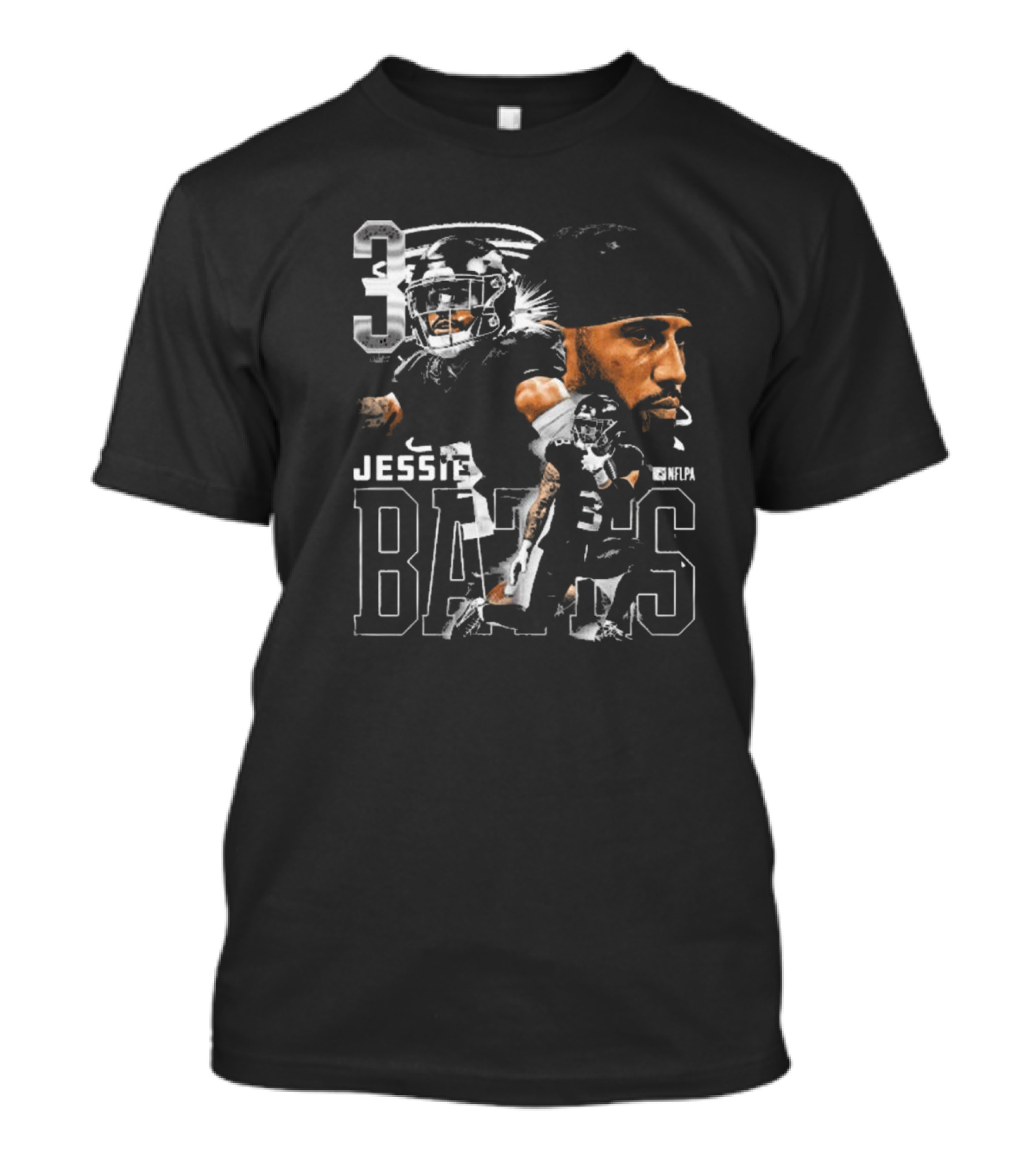 Jessie Bates 3 Atlanta Falcons NFLPA Vintage T-Shirt