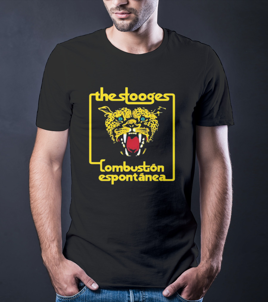 The Stooges Combustion Espontanea Wildcat Roar T-Shirt