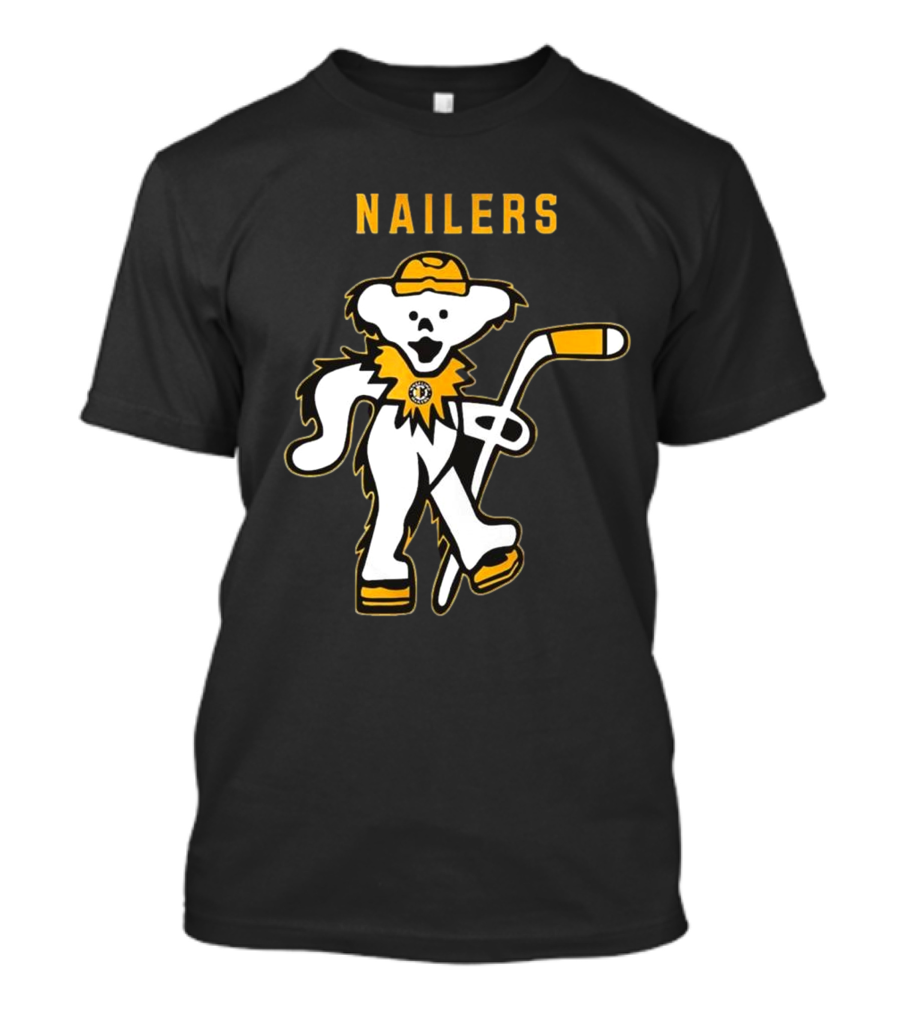 Wheeling Nailers Grateful Dead Night 2025 Happy Time Hockey Event T-Shirt