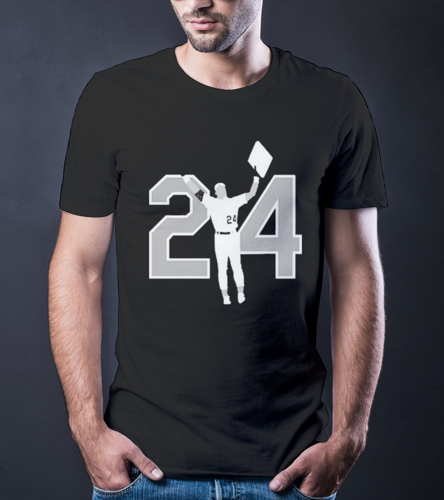 Rickey Henderson 24 Last Dive Bar Ever Baseball Icon T-Shirt