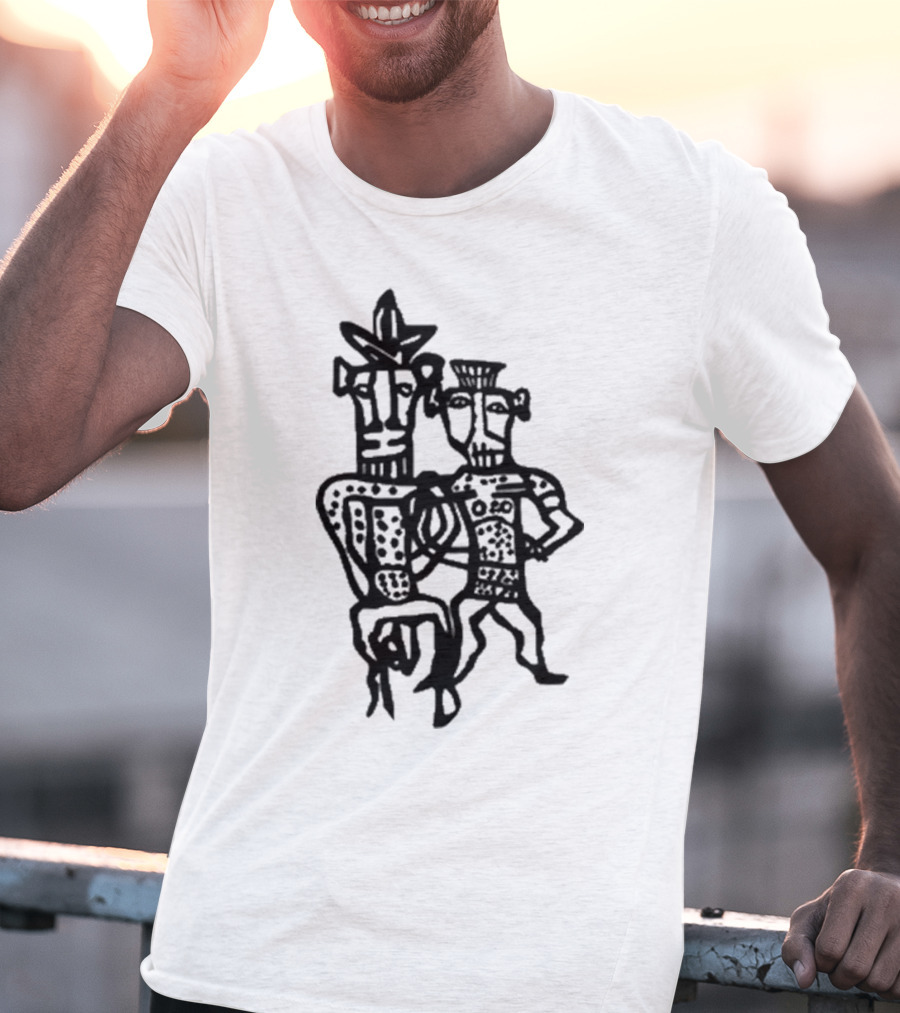 Dan Mcclellan Yhwh And His Asherah Iconic Ancient Figures T-Shirt