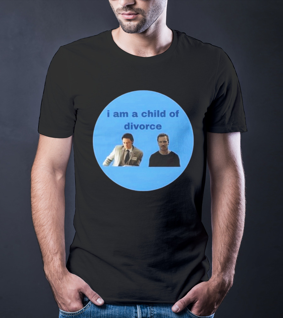 I Am A Child Of Divorce Mads James McAvoy X Michael Fassbender T-Shirt