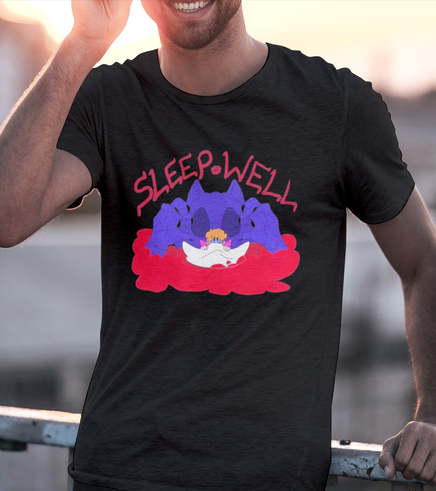 Cg5 Nice Sleep Well Monster Pillow T-Shirt