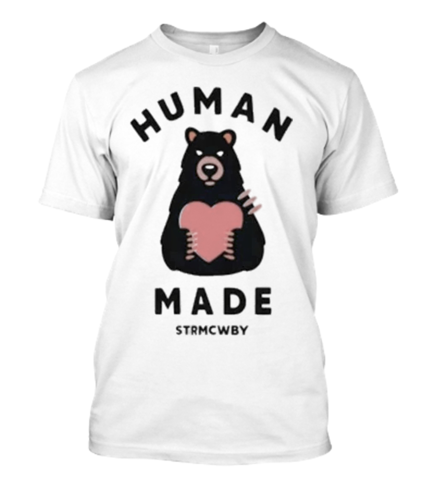 Human Made Strmcwby Bear Heart T-Shirt