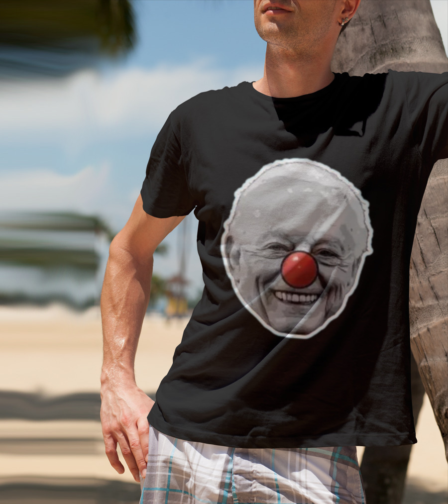 Tywalker716 Jerry Jones Clown Face With Red Nose T-Shirt