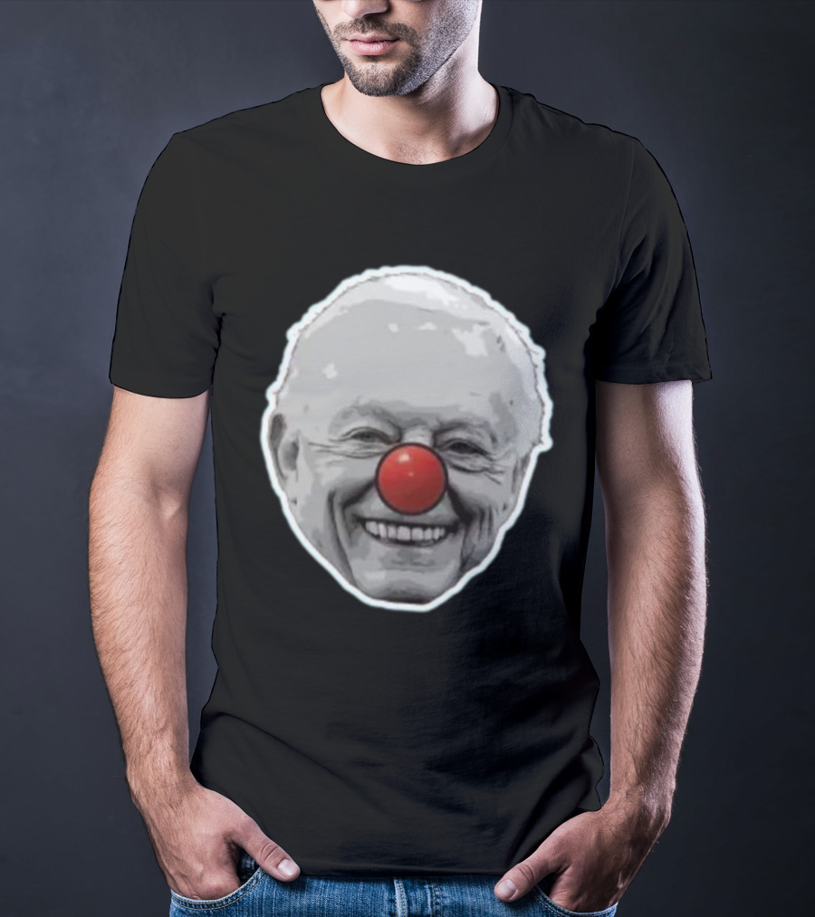 Tywalker716 Jerry Jones Clown Face With Red Nose T-Shirt