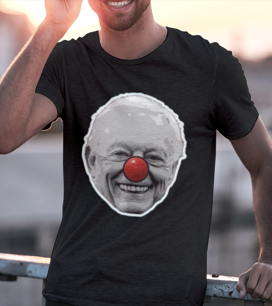 Tywalker716 Jerry Jones Clown Face With Red Nose T-Shirt
