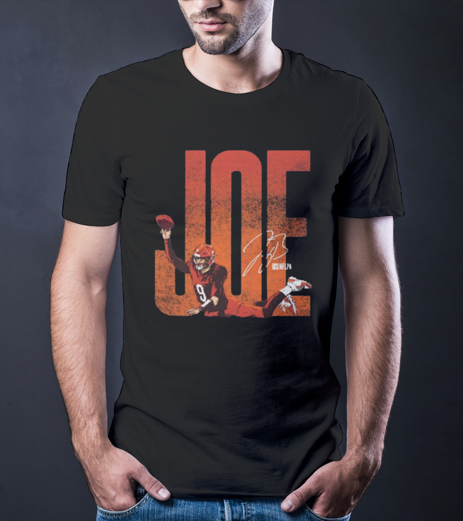 Joe Burrow NFLPA Cincinnati Bengals Signature Pass Vintage T-Shirt