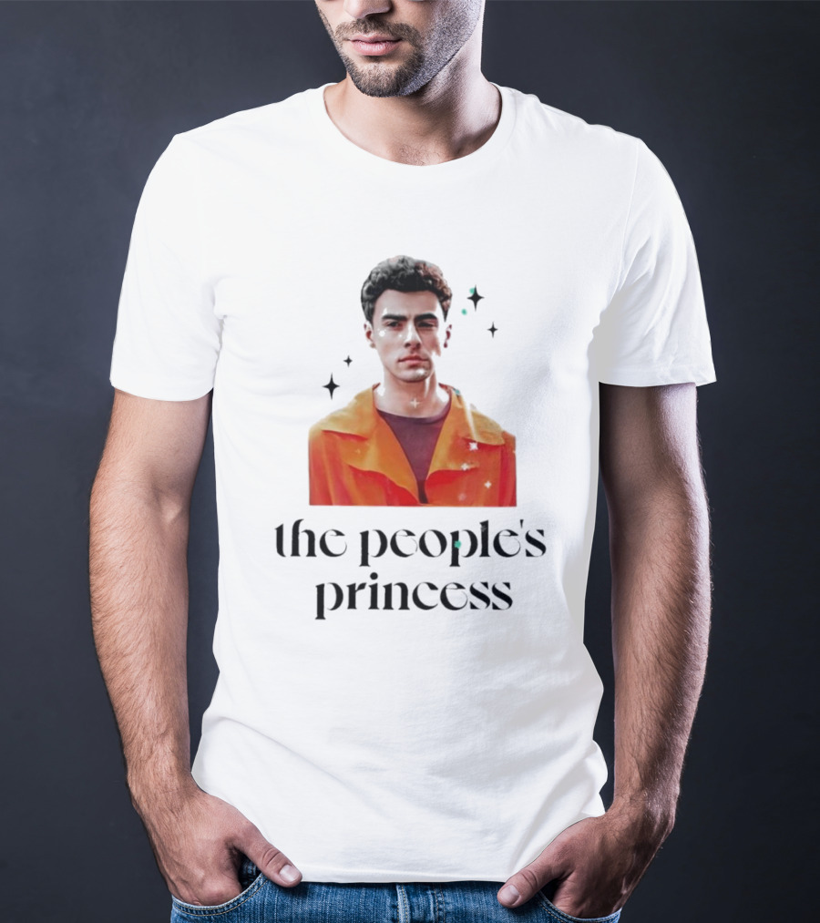 Luigi Mangione The People's Princess Sparkling Portrait T-Shirt