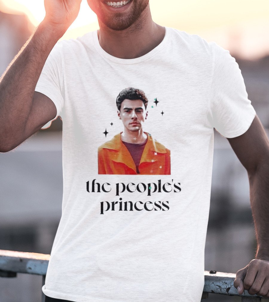 Luigi Mangione The People's Princess Sparkling Portrait T-Shirt