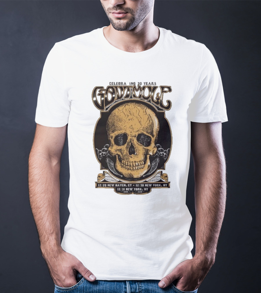 Gov’t Mule Celebrating 30 Years NYE Shows Dec 28 New Haven CT And Dec 30-31 New York NY T-Shirt