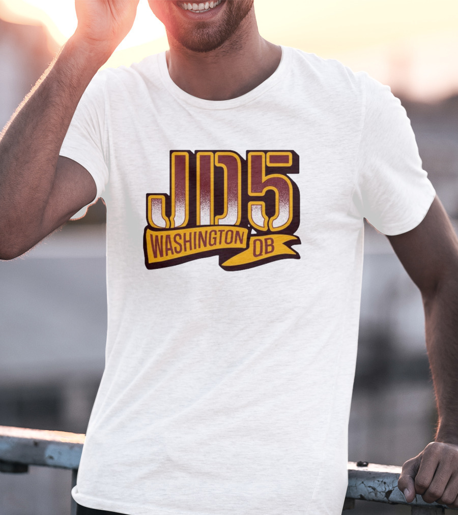 JD5 Washington QB Pardon My Take Jayden Daniels T-Shirt