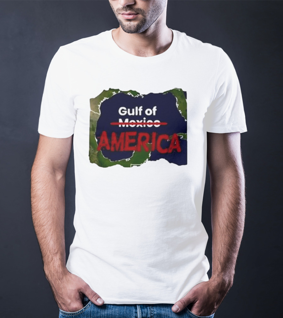 Gulf Of America Map T-Shirt