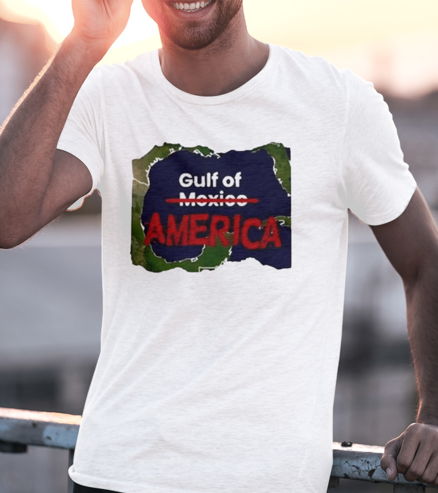 Gulf Of America Map T-Shirt
