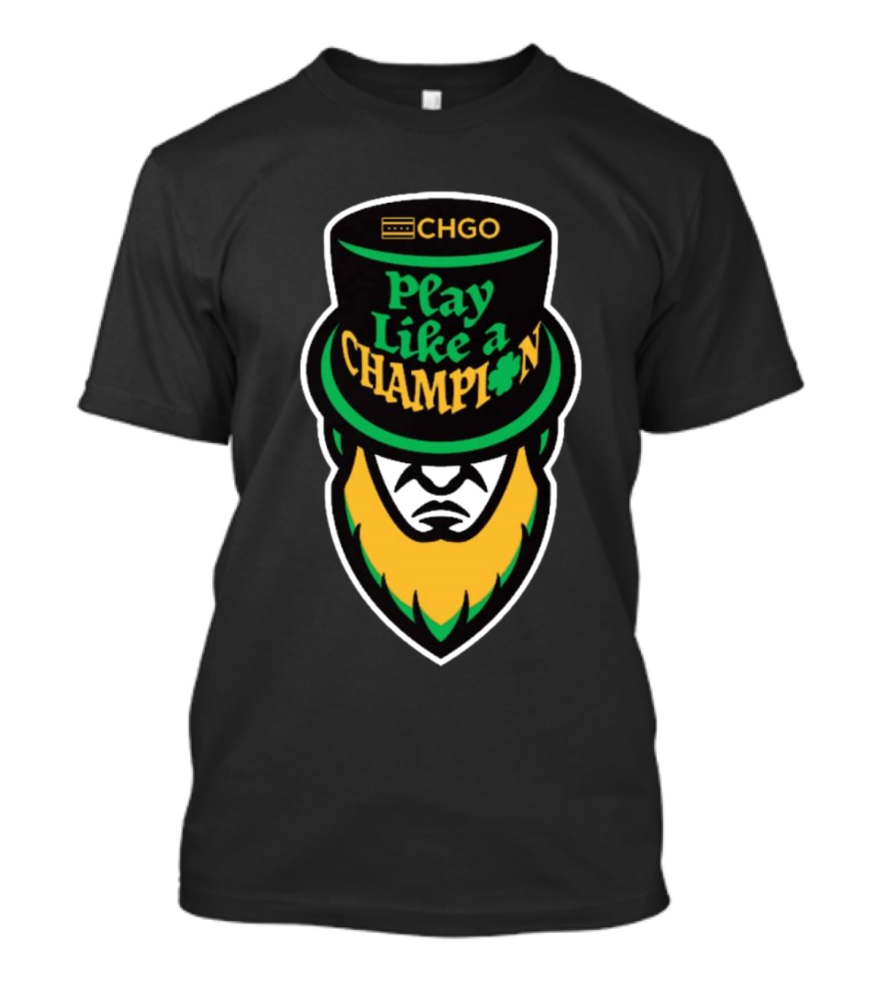 CHGO Play Like A Champion Notre Dame Fighting Irish Iconic T-Shirt