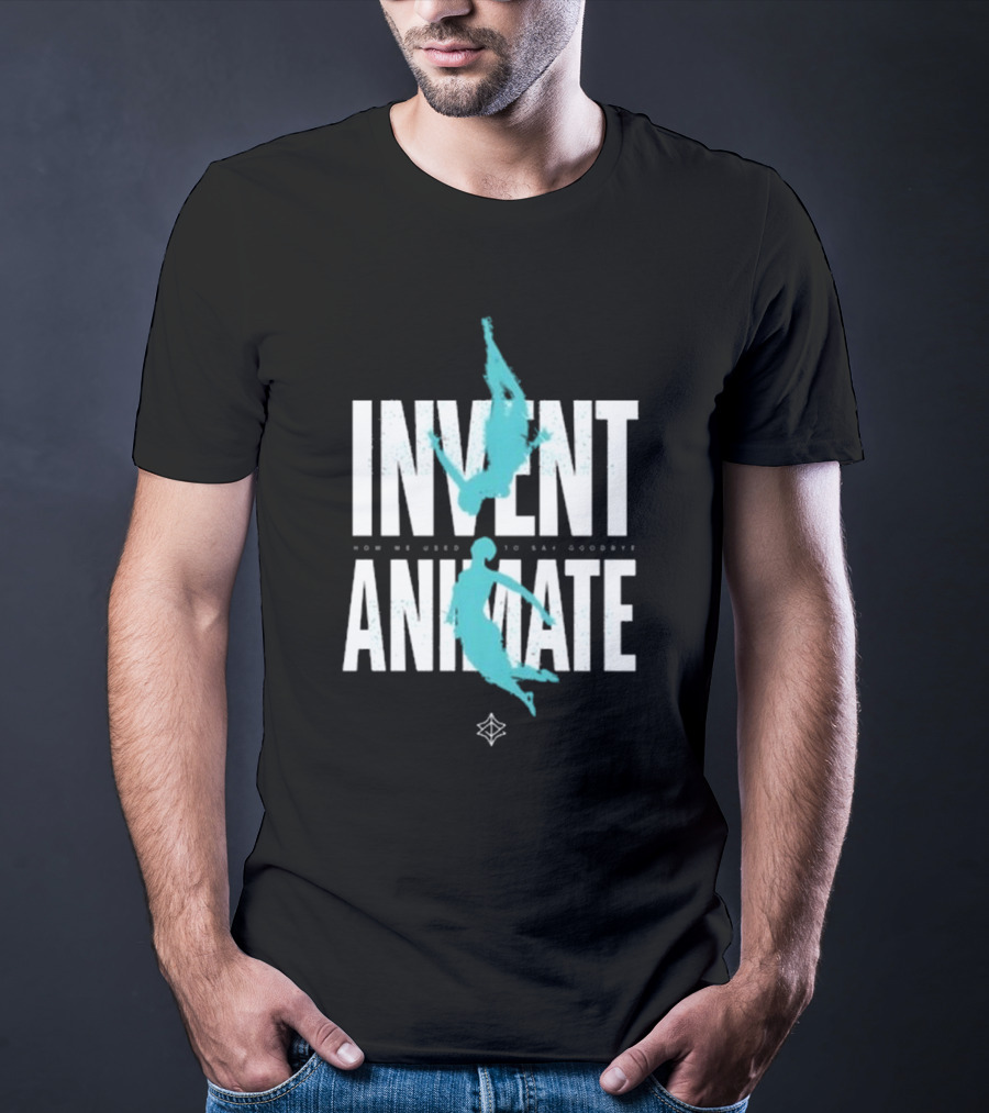 Invent Animate How We Used To Say Goodbye Falling Figures T-Shirt