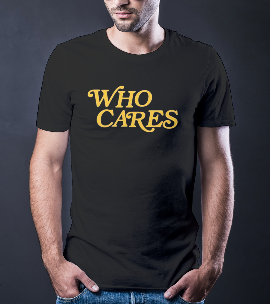 Who Cares Tucker Kraft Green Bay Packers NFL T-Shirt