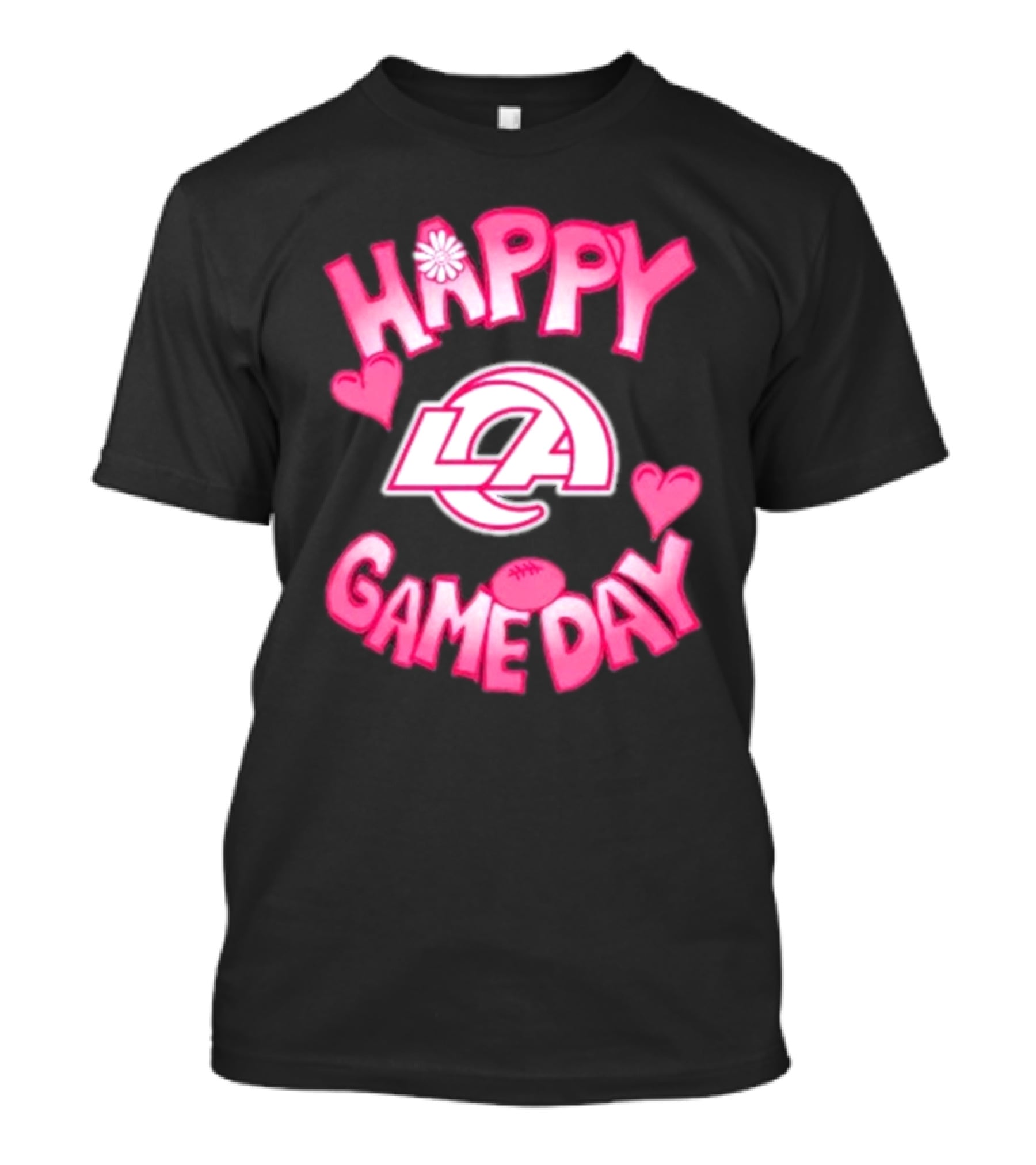 Happy Gameday Los Angeles Rams Valentine’s Day 2025 T-Shirt