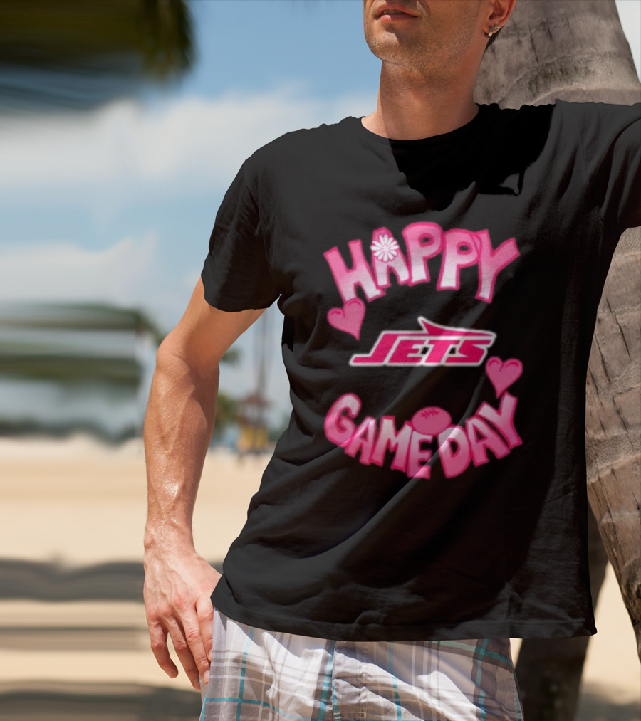 Happy Gameday New York Jets Valentine’s Day 2025 T-Shirt