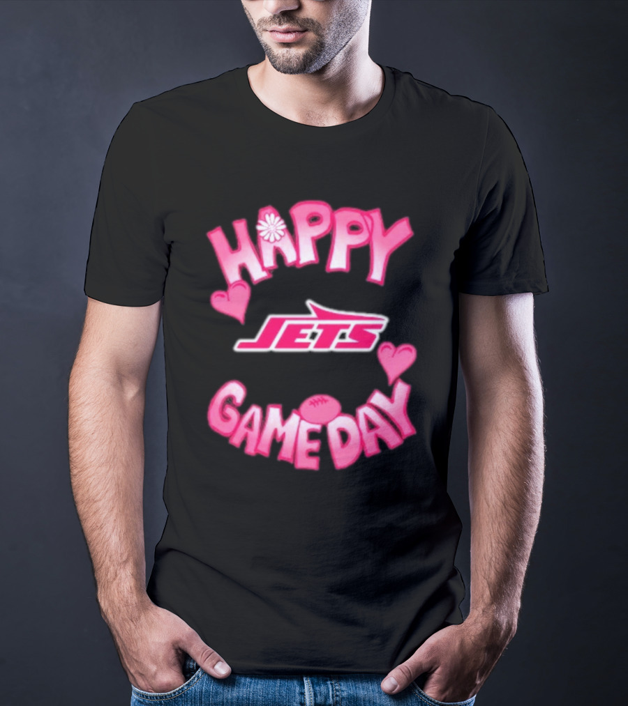 Happy Gameday New York Jets Valentine’s Day 2025 T-Shirt