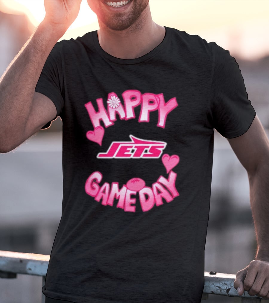Happy Gameday New York Jets Valentine’s Day 2025 T-Shirt